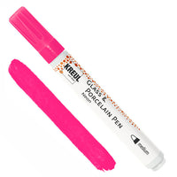 Penna in vetro e porcellana KREUL Metallic / Neon – Giallo metallizzato
