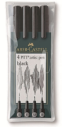 Penna PITT artist pen Set 4 F-S-M-B #167100 | scegliere un colore