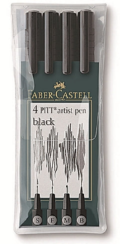 Penna PITT artist pen Set 4 F-S-M-B #167100 | scegliere un colore