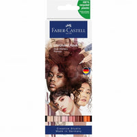 Pennarelli ad acquerello Goldfaber Aqua Dual set Ritratto - 6 pz
