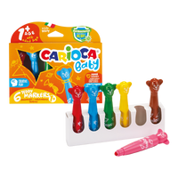 Pennarelli Carioca Baby punta tonda, colori assortiti
