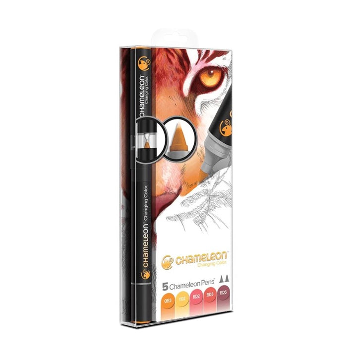 Pennarelli Chameleon Warm Tones - 5 pezzi