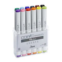 Pennarelli COPIC Sketch set di 12 pezzi