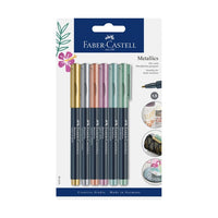 Pennarelli metallici Faber-Castell 6 pezzi