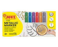 Pennarelli metallizzati JOVI Jovidecor / set di 24 - 6 colori