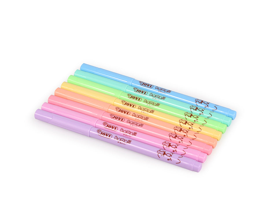 Pennarelli per bambini JOVI Kawaii / set di 8 - 3 mm
