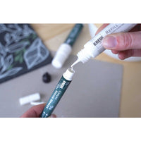 Pennarello a gesso bianco con accessori di ricarica KREUL - set 6 pz — immagine 3