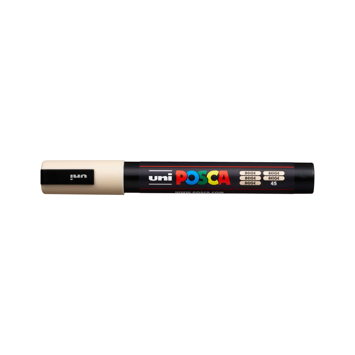 Pennarello acrilico Posca PC-5M, 1,8 – 2,5 mm, beige (45)