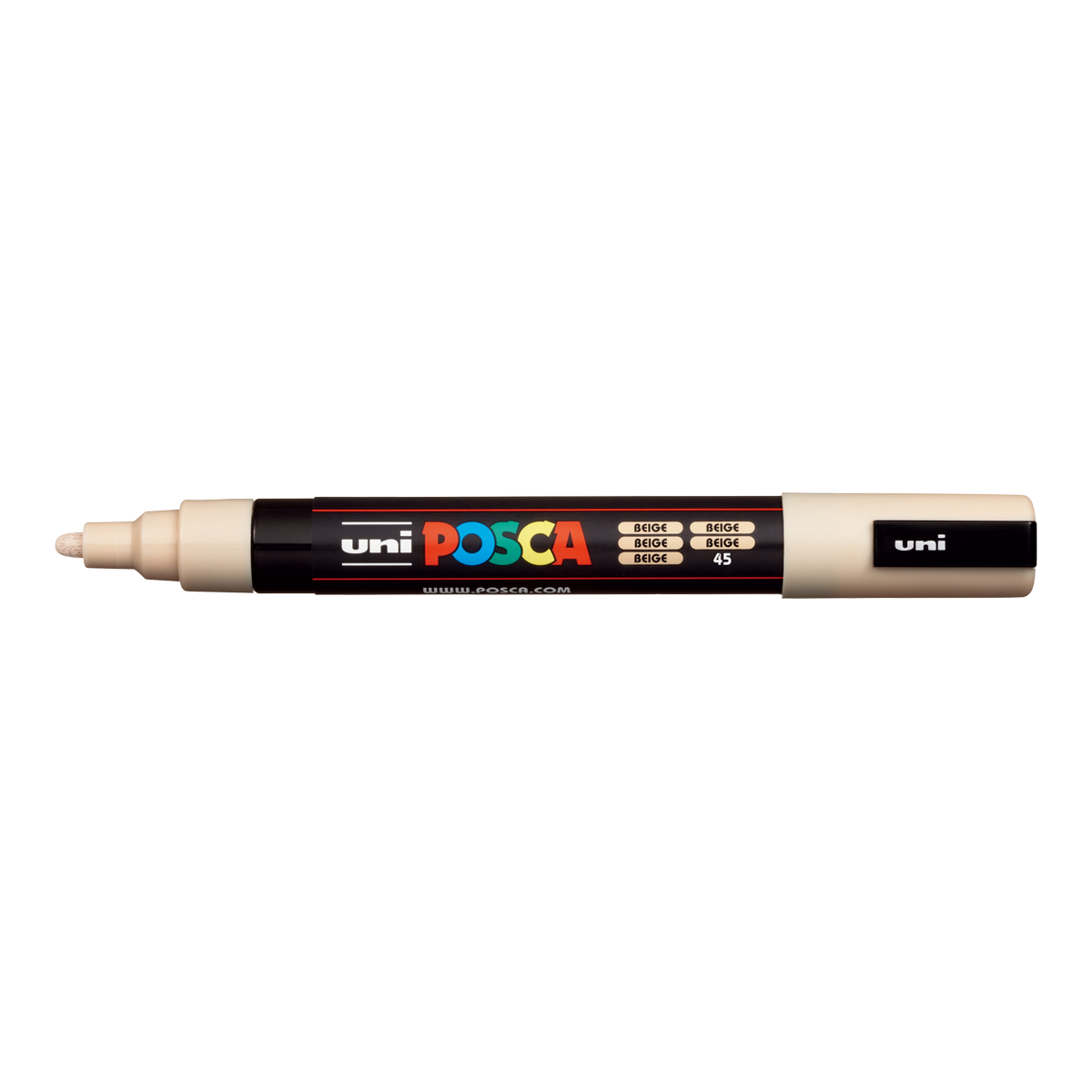 Pennarello acrilico Posca PC-5M, 1,8 – 2,5 mm, beige (45)