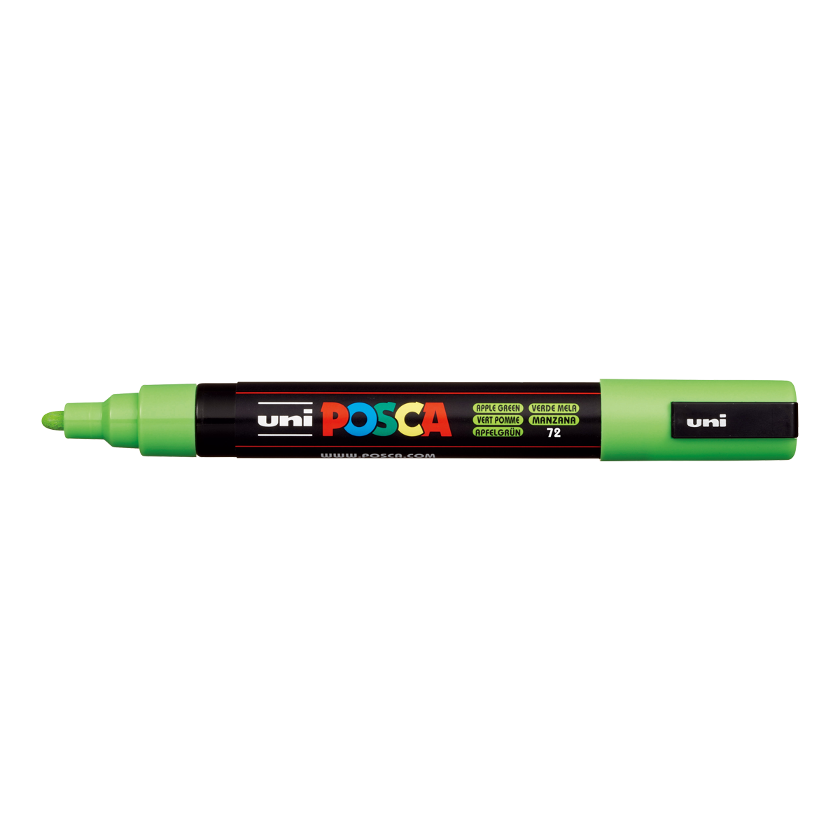 Pennarello acrilico Posca PC-5M, 1,8 – 2,5 mm, verde mela (72)
