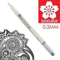 Pennarello per disegno tecnico SAKURA Pigma Micron BLACK | vari spessori