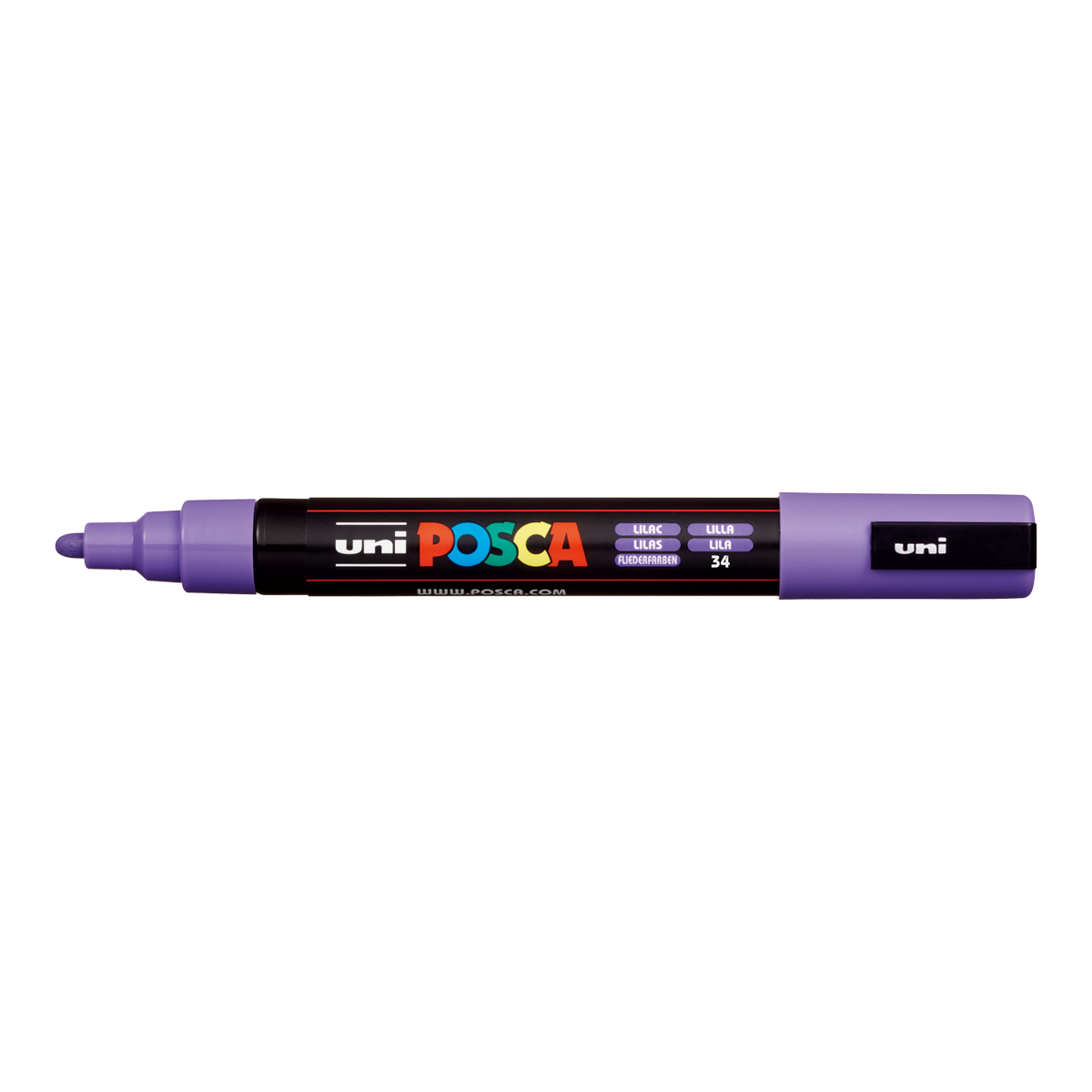 Pennarello Posca PC-5M, 1,8 – 2,5 mm, lilla (34)