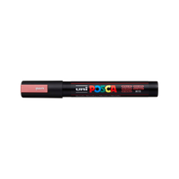 Pennarello Posca PC-5M, 1,8 – 2,5 mm, rosso metallizzato (M15)