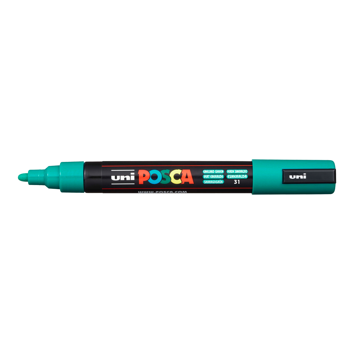 Pennarello Posca PC-5M, 1,8 – 2,5 mm, verde smeraldo (31)