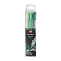 Penne gel Sakura Gelly Roll METALLIC - 3 pezzi | scegli set