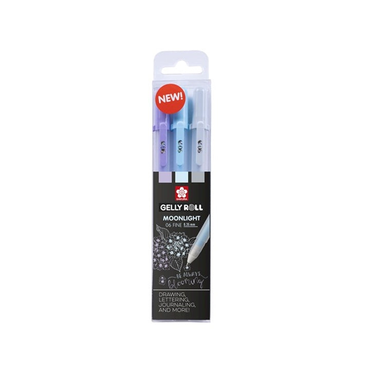 Penne gel Sakura Gelly Roll MOONLIGHT - 3 pezzi | scegli set
