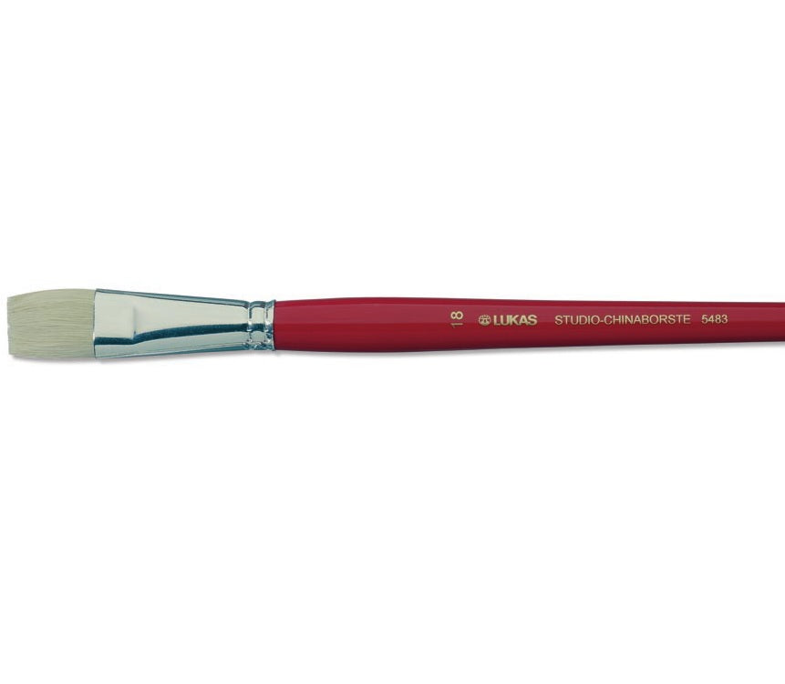 Pennello piatto naturale Lukas 5483 | varie misure