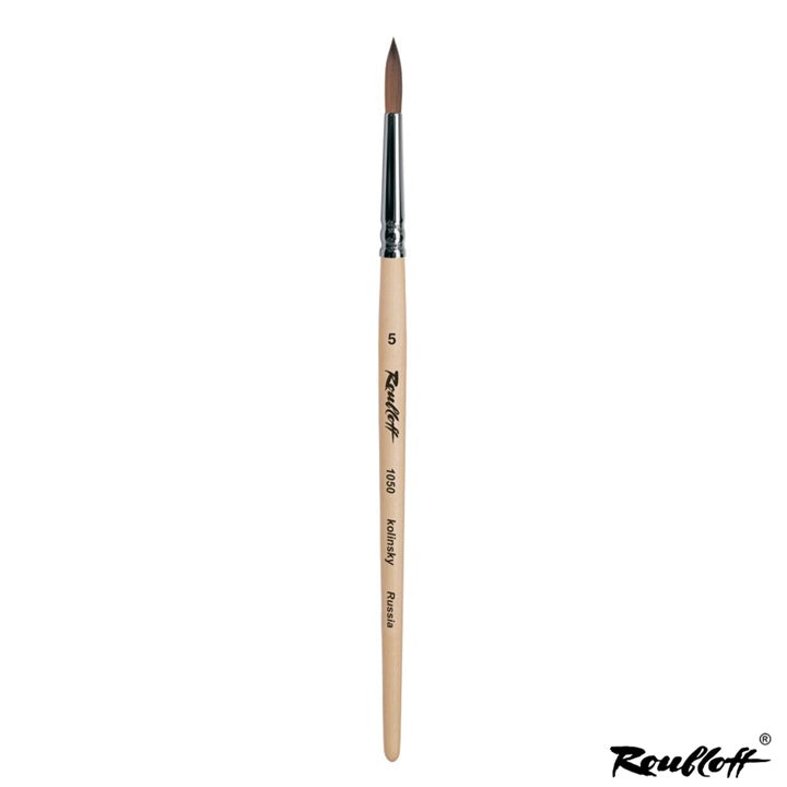 Pennello tondo Roubloff 1050 in pelo naturale Kolinsky | scelga misura