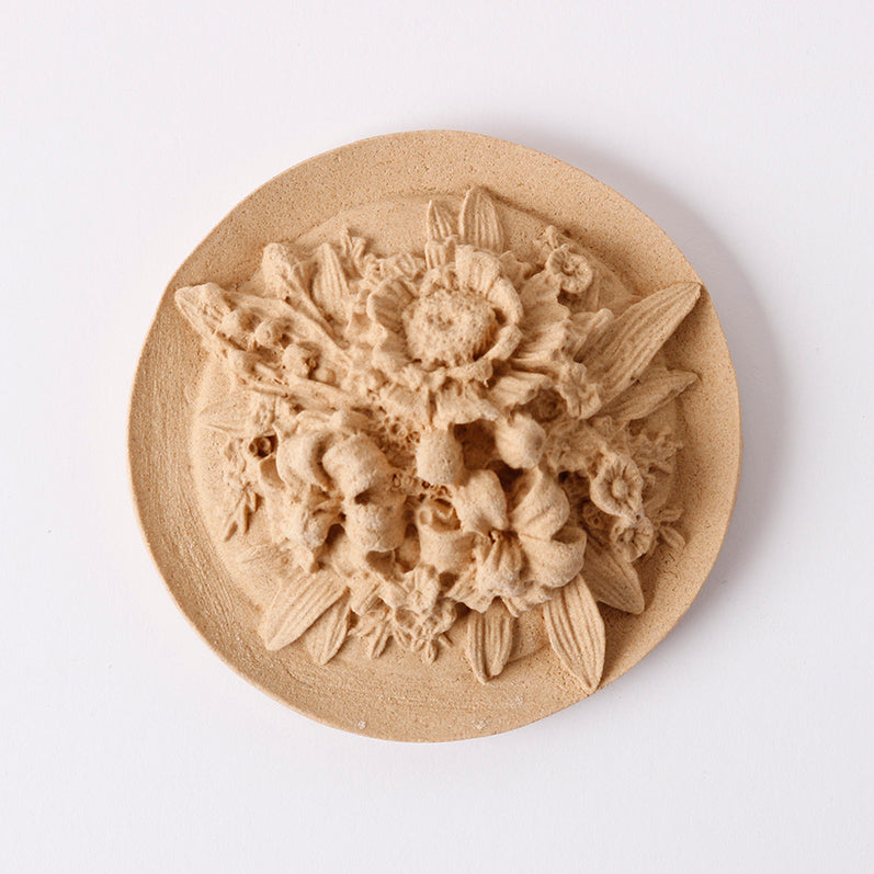 Pentart legno elastico Flower Rosette 7 cm