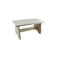 Pentart piccolo sgabello in legno 38 x 18 x 18 cm