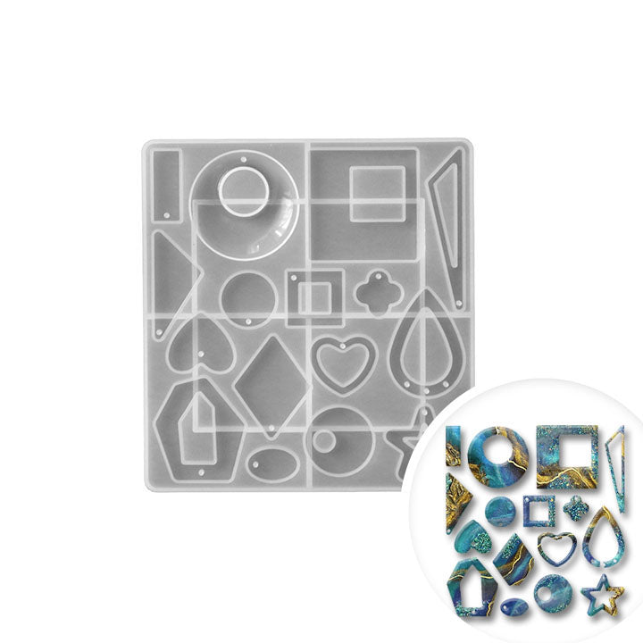Pentart professionale in silicone - orecchini e pendenti 1 pezzo