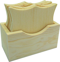 Pentart sottobicchieri ad arco con supporto, 11,5 x 6 x 6,5 cm