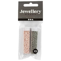 Perline Rocaille 1,7 mm, set di 2x7 g | Colori assortiti