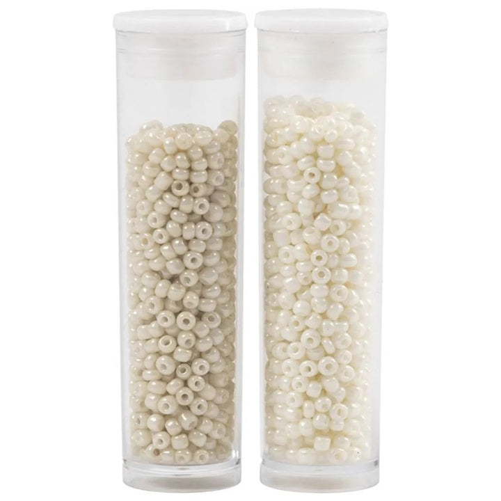 Perline Rocaille 1,7 mm, set di 2x7 g | Colori assortiti