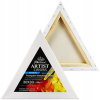 Phoenix, tela da pittura triangolare 30–50 cm, scegli la misura