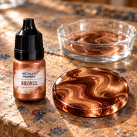 Pigmento metallizzato liquido per resina 5 ml – bronzo (Bronze)