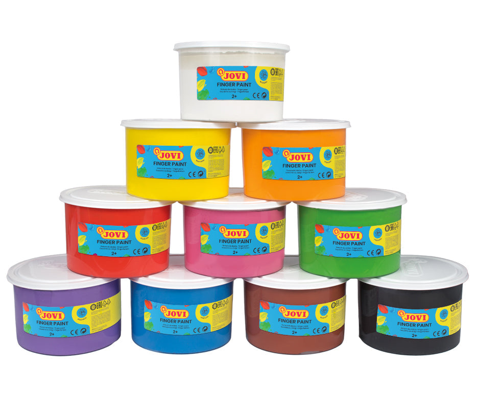 Pittura a dita JOVI in barattolo 500 ml