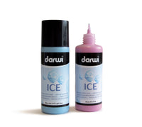 Pittura effetto ghiaccio DARWI Ice 80 ml, verde chiaro