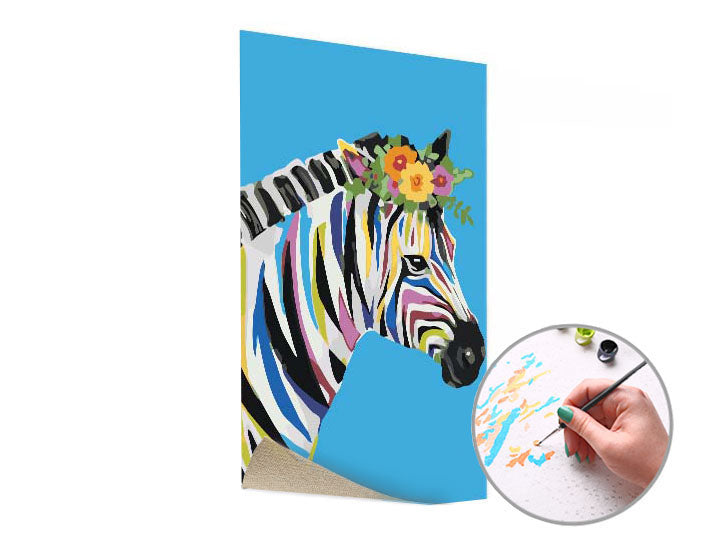 Pittura per numeri COLLEZIONE DI COLORI | difficoltà bassa