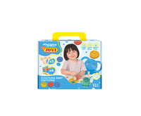 Plastilina morbida naturale Jovi My First 4 x 38 g + 3 timbri in legno Emotions