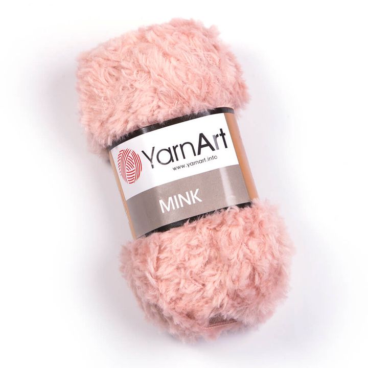 Filato per maglieria YarnArt Mink 50 g – 341 polvere rosa