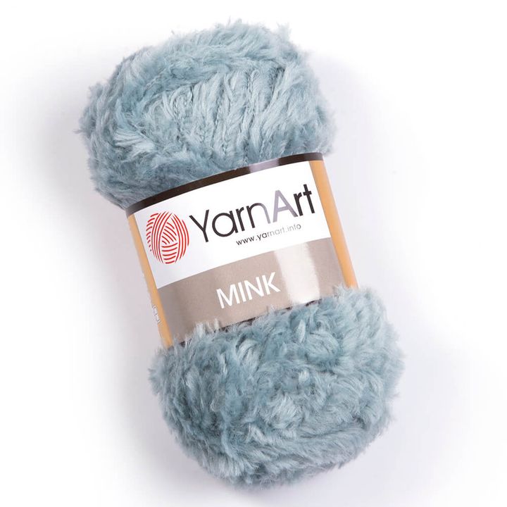 Filato per maglieria YarnArt Mink 50 g – 348 chiaro verde