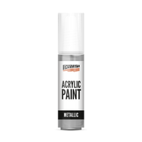 Colori acrilici metallizzati - 20 ml | colori diversi – argento rococò