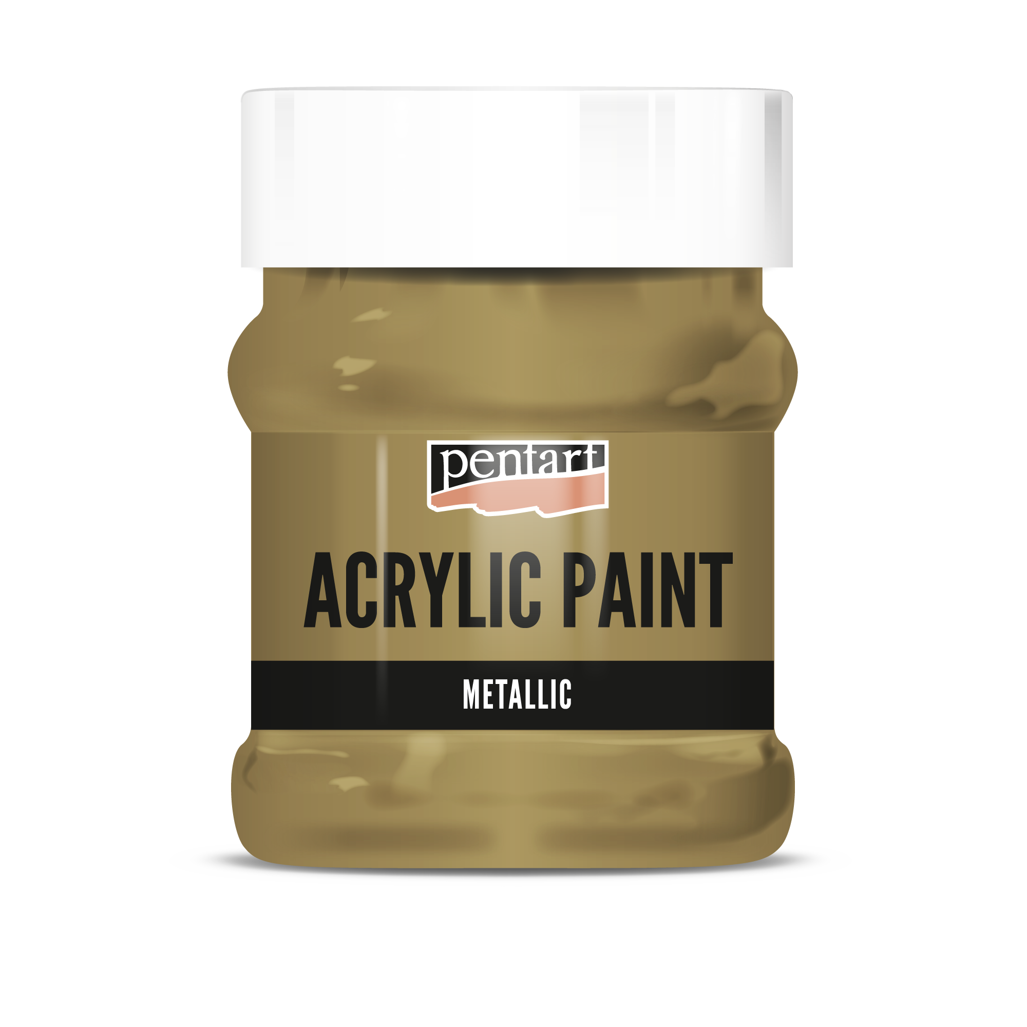 Colori acrilici metallizzati - 230 ml | colori diversi – rame antico