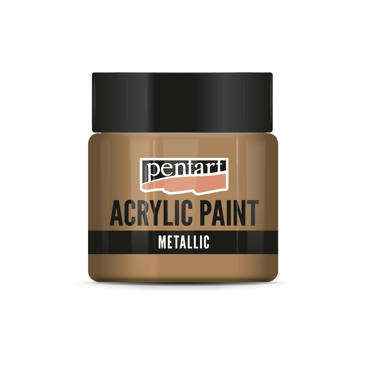 Colore acrilico effetto metallico - 50 ml | colori diversi – Bronzo