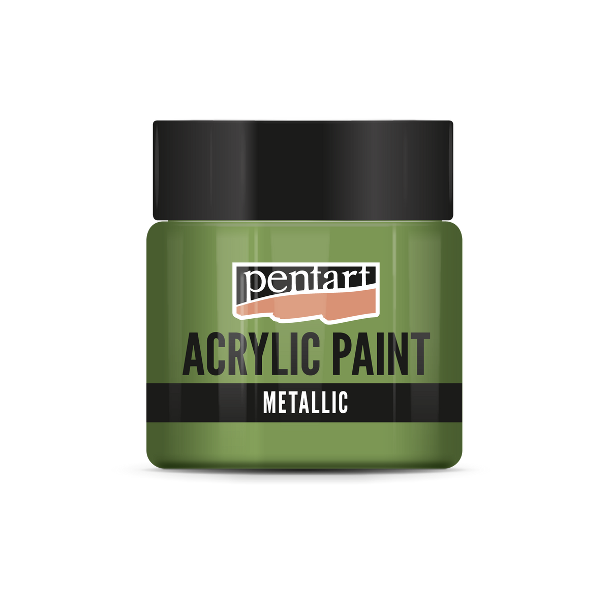 Colore acrilico effetto metallico - 50 ml | colori diversi – Verde