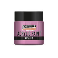 Colore acrilico effetto metallico - 50 ml | colori diversi – Lilla chiaro