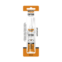 Contour liner PENTART - 20 ml | colori diversi – arancione