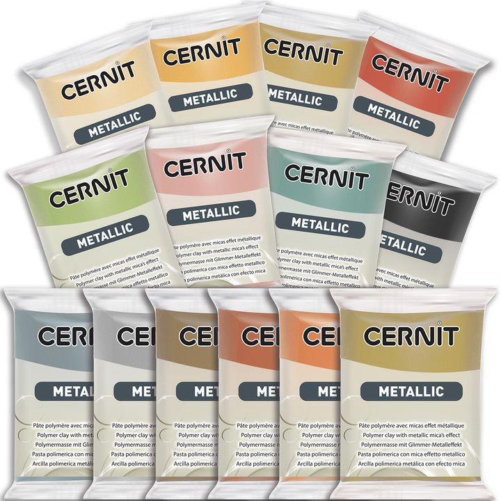 Polimero CERNIT METALLIC 56 g | diverse tonalità