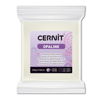 Polimero CERNIT OPALINE 250 g | diverse tonalità - Bianco