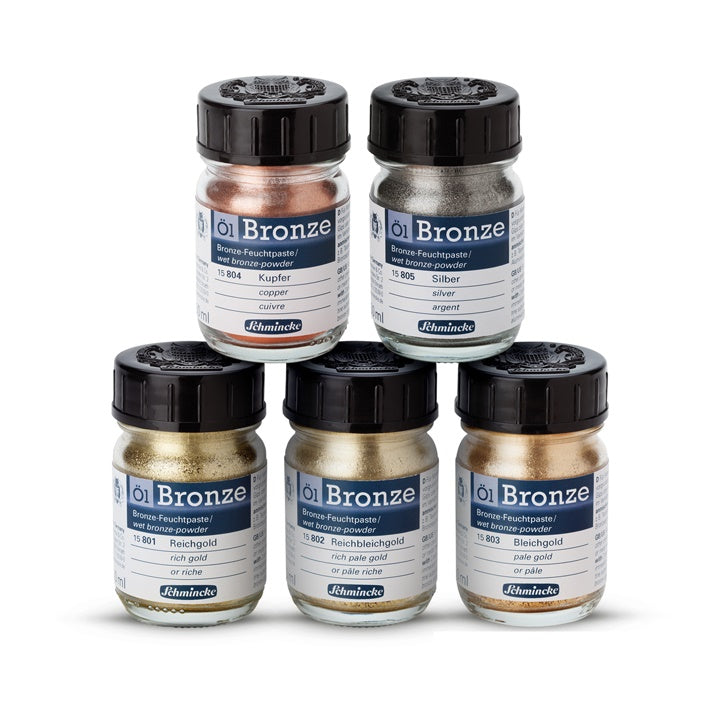 Polvere metallica Oil-Bronze Schmincke 50 ml | vari colori — immagine 6