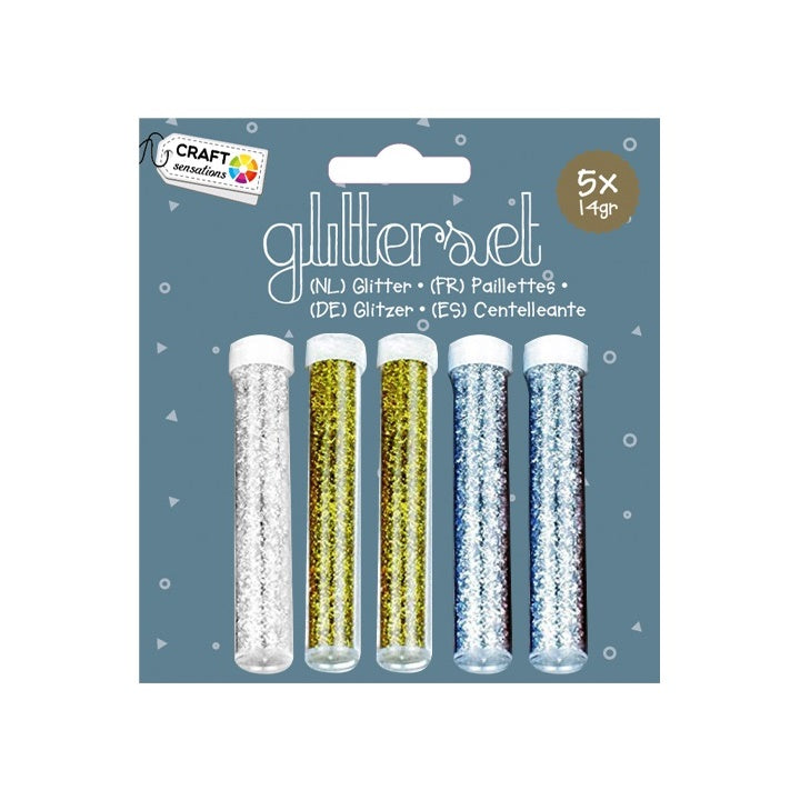 Polveri lucenti Craft Sensations 5 x 5 gr | colori diversi