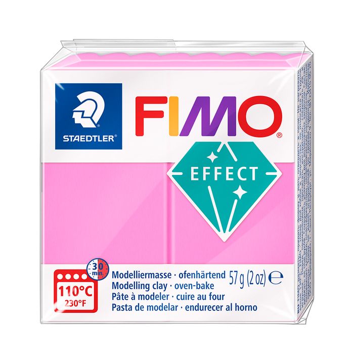 Argilla polimerica FIMO Effect 57g – Rosa Neon