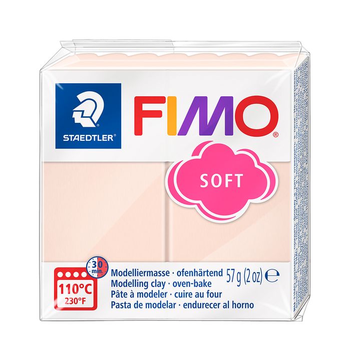 FIMO Argilla polimerica morbida 57g – Carne chiara