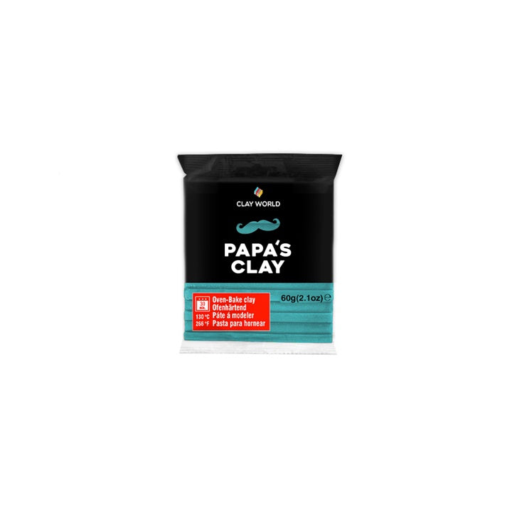 Papa's Clay Argilla polimerica 60g – blu turchese