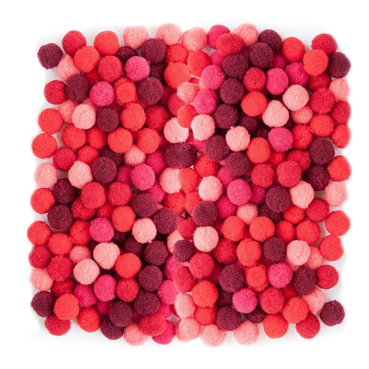 Pom Pom in acrilico, 1 cm - 120 pezzi | Vari colori | Vari colori
